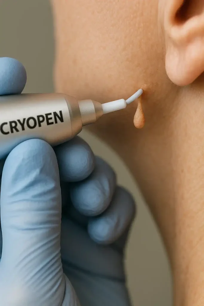 Cryopen for skin tags removal Lichfield speak to our team today!