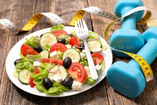 Example of good diet and exercise Lichfield