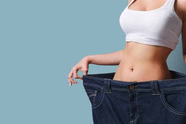 woman after fat reduction treatment Lichfield
