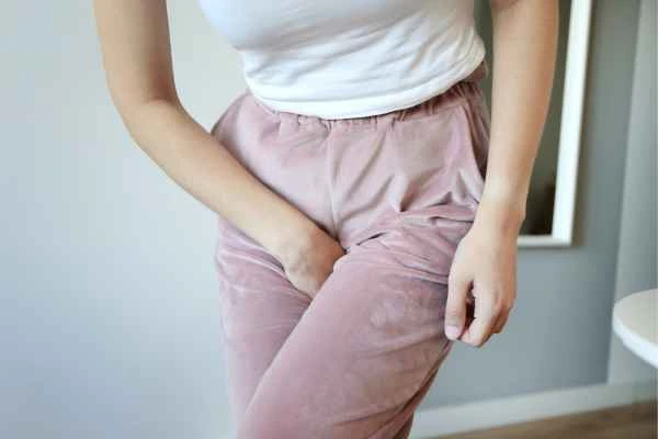 woman struggling with urine incontinence Lichfield