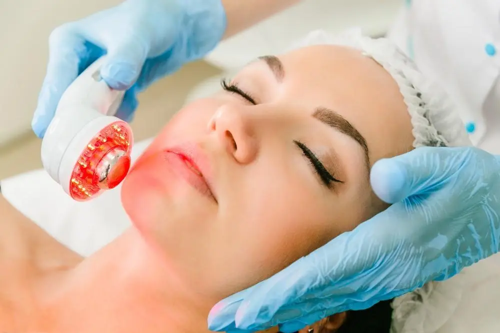 woman having non-surgical Morph8 treatment Lichfield