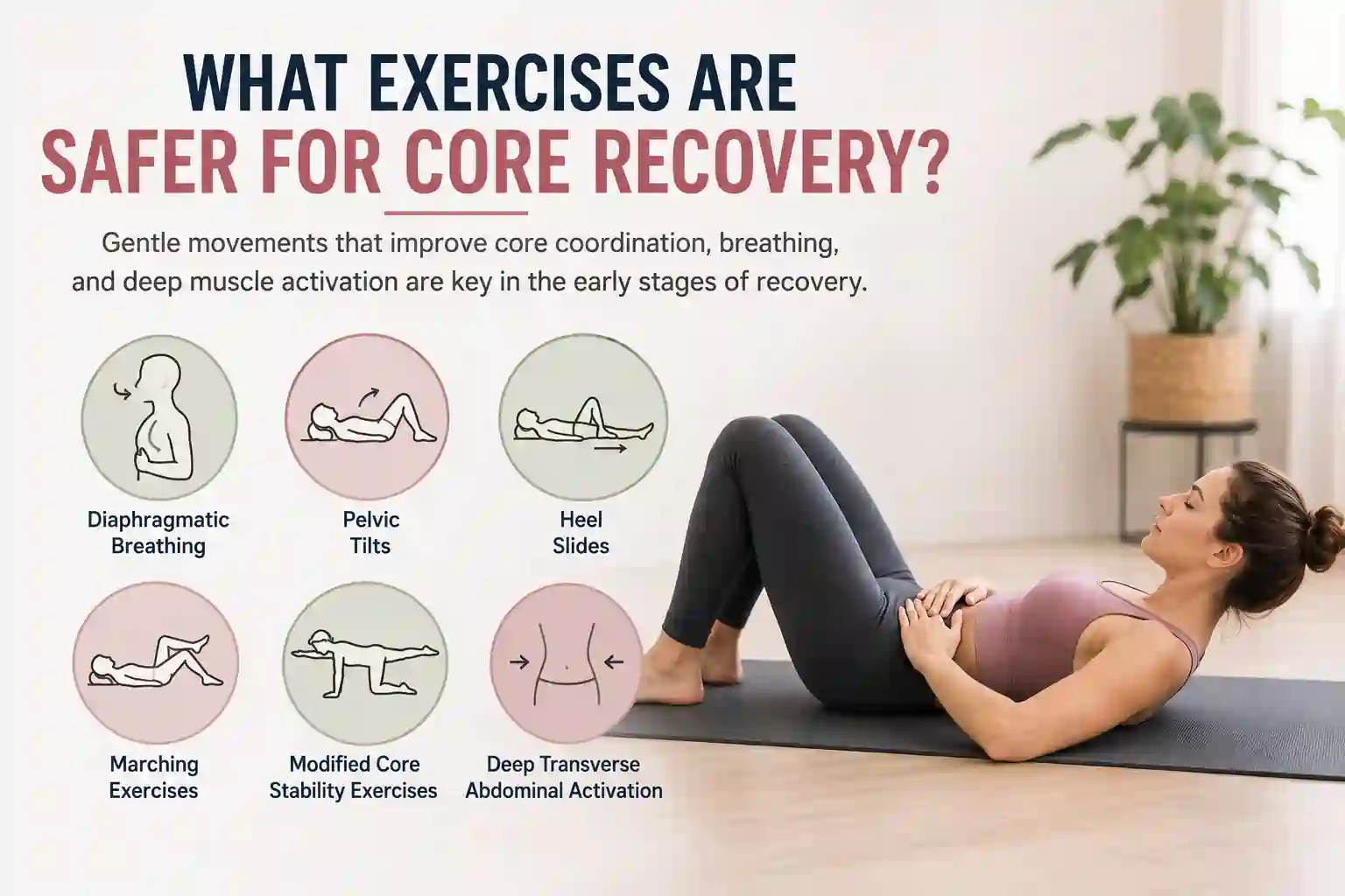 What Exercises Are Safer for Core Recovery Lichfield