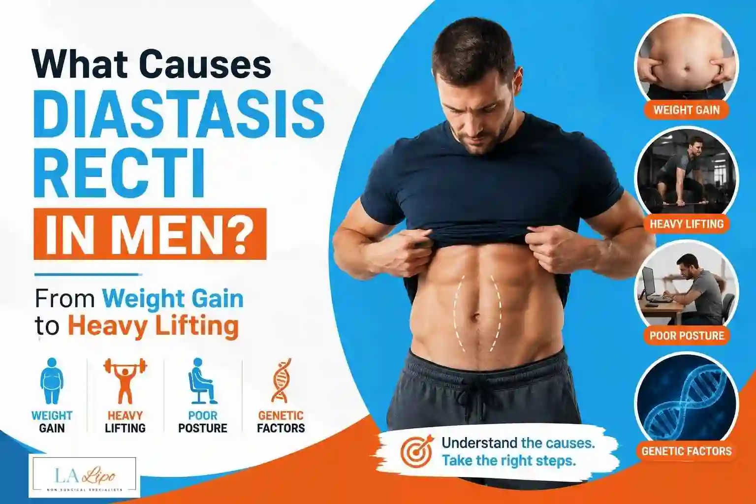 What Causes Diastasis Recti in Men? From Weight Gain to Heavy Lifting Lichfield